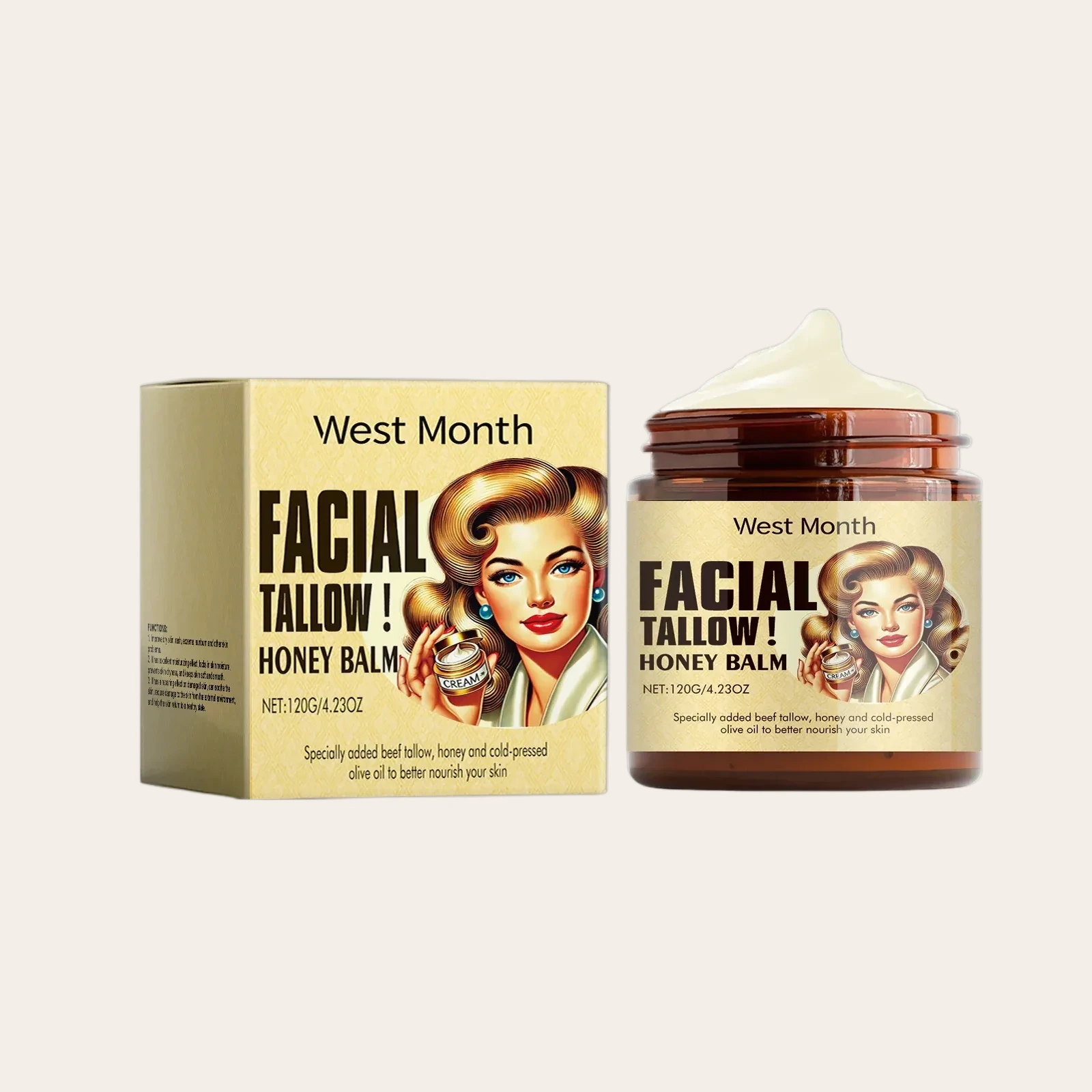 Honey Tallow Face Balm